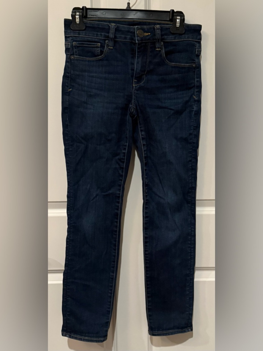 American Eagle Women's Skinny Jeans - Dark Blue Wash